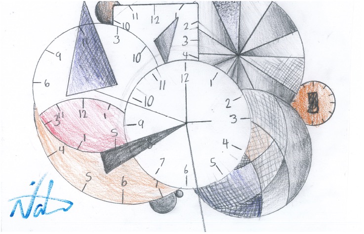 Clocks Pencil Sketch – NateArts